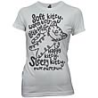 Big Bang Theory Soft Kitty Gray Juniors T-Shirt